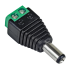 Захранващ конектор с болт BRAVAS 12v,2,1/5,5mm Мъжки