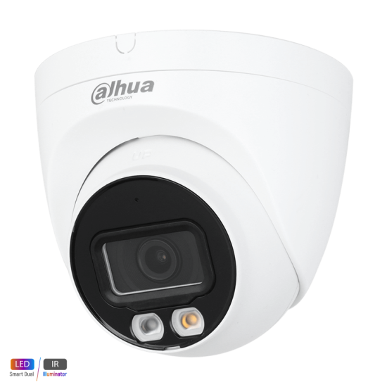 Камера за видеонаблюдение Dahua куполна IPC-HDW2249T-S-IL-0280B