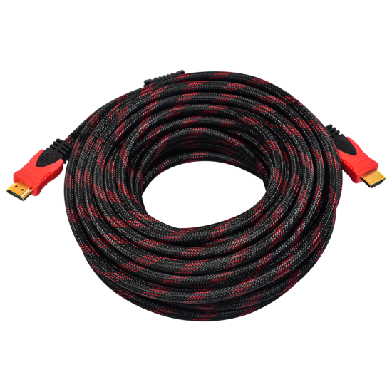 Кабел HDMI 20м. Gold Plated, мъжко към мъжко