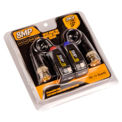 Видео балун HD BRAVAS 8MP B502 с клипса комплект /2бр./