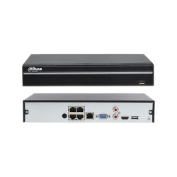 Видео рекордер NVR DAHUA NVR4104HS-P-4KS3 Видео рекордер NVR DAHUA NVR4104HS-P-4KS3