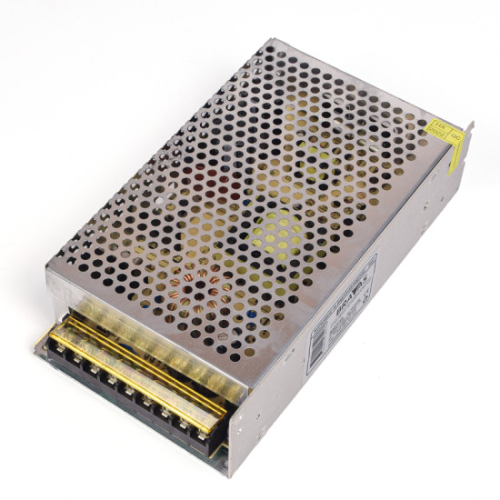 Захранване за видеоконтрол AC/DC 12V 20A с метален блок