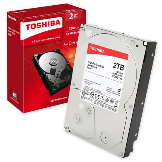 Твърд диск TOSHIBA P300 2TB 3.5“