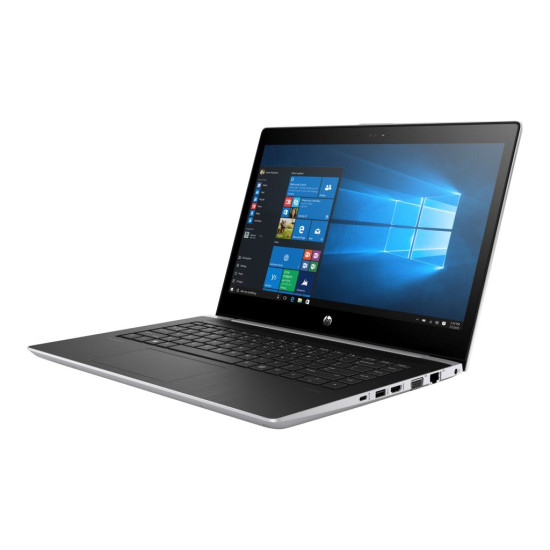 Реновиран лаптоп HP ProBook 440 G5 14``, HD (1366×768), TN/TFT, Intel Core i3-8130U (8-мо поколение, 2.20–3.40 GHz), 8 GB DDR4, 256 GB m.2 NVMe SSD, клас A-