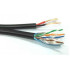 Кабел FTP Cat5e 24AWG CU+захранване 2x0.75mm CU