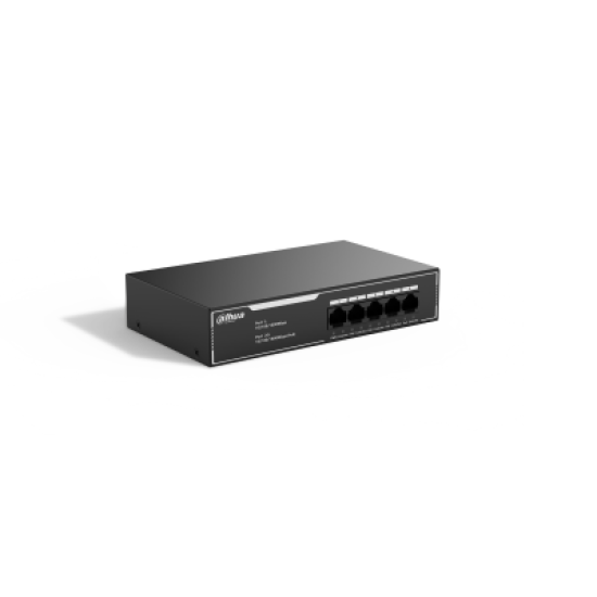 Мрежово устройство комутатор/switch Dahua DH-SG1005LP 5-port GbE 4-port PoE