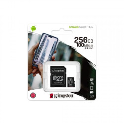 Преносима памет Kingston Micro SD 256GB Canvas Plus Преносима памет Kingston Micro SD 256GB Canvas Plus