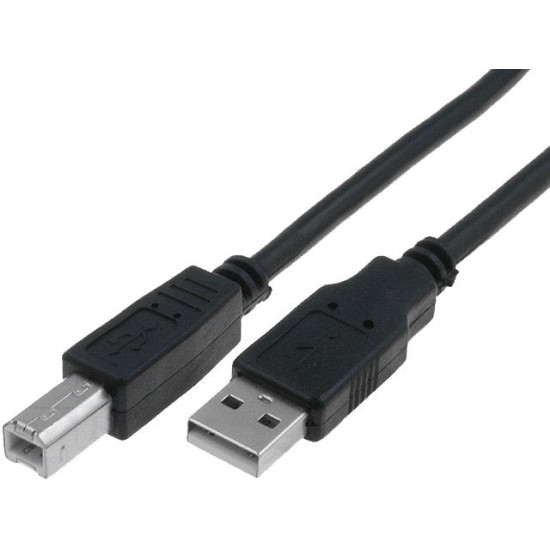 Кабел за принтер VCOM USB2.0 AM/BM CU201-B-1.5м