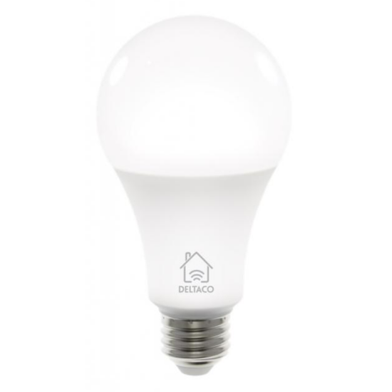 СМАРТ КРУШКА DELTACO SH-LE27W, Е27, WIFI 2.4GHZ, 9W, 810LM, ДИМИРАЩА, БЯЛА СМАРТ КРУШКА DELTACO SH-LE27W, Е27, WIFI 2.4GHZ, 9W, 810LM, ДИМИРАЩА, БЯЛА