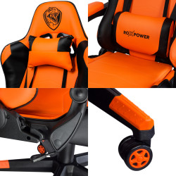 Гейминг кресло ROXPOWER Gaming T-ROX GC75 оранжев Гейминг кресло ROXPOWER Gaming T-ROX GC75 оранжев